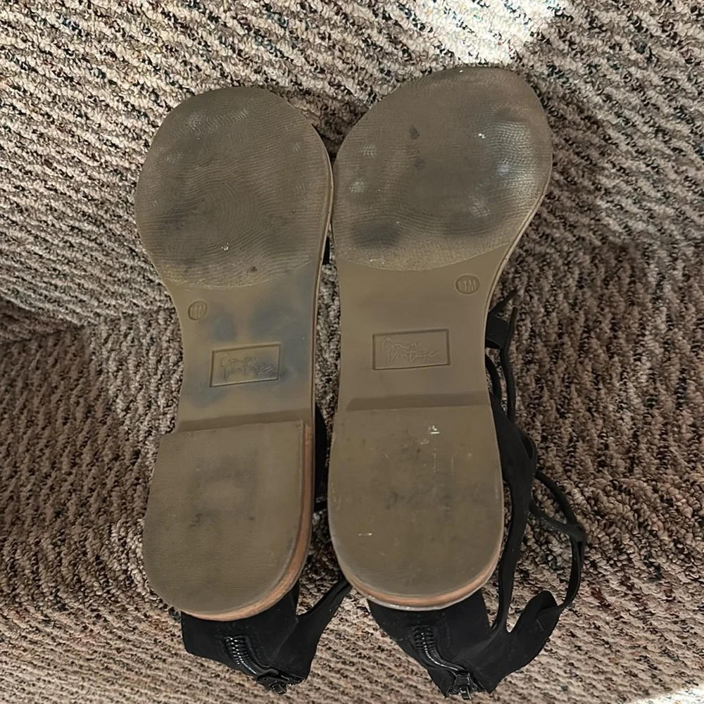 Crown vintage black gladiator sandal - Picture 4 of 5